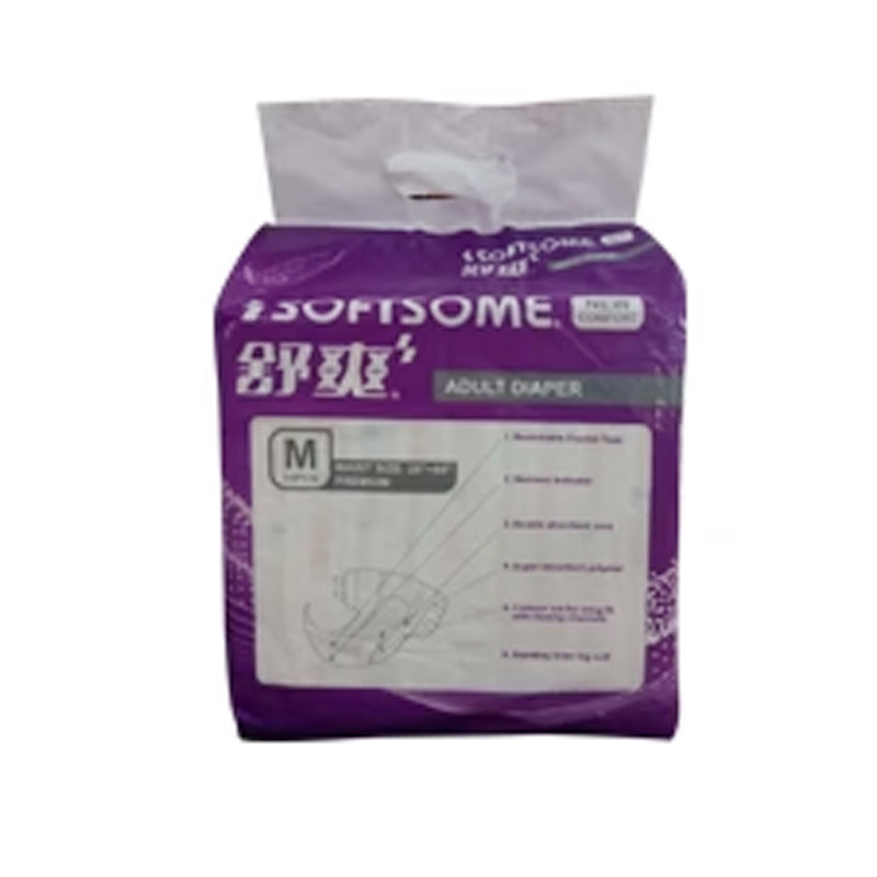 Softsome Adult Diaper Large 10 Pack