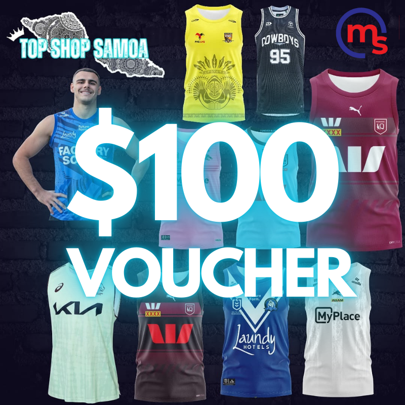 Top Shop Samoa Gift Voucher – $100 Tala (Vaitele, Upolu)