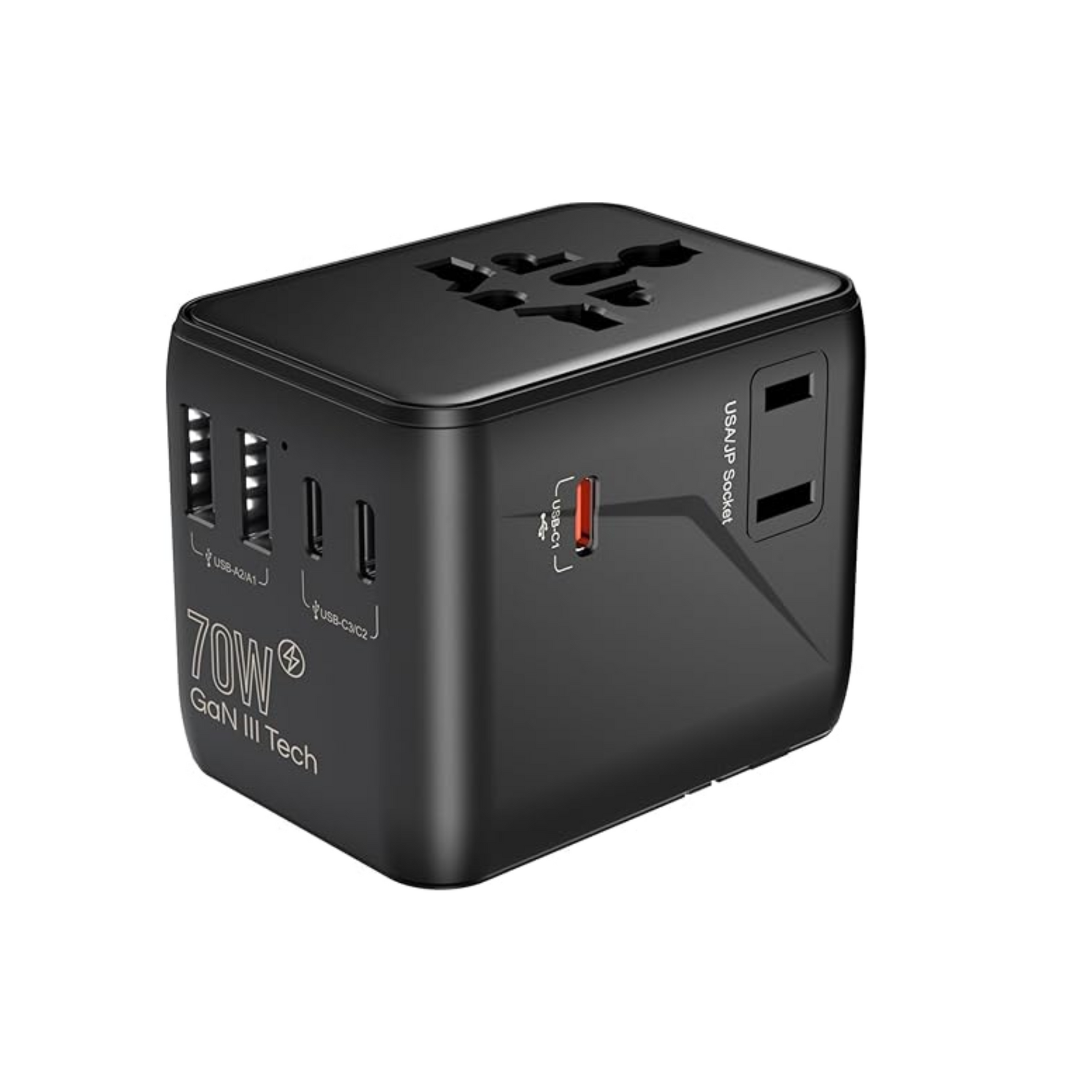 All-in-one Travel Outlet Power Adapter