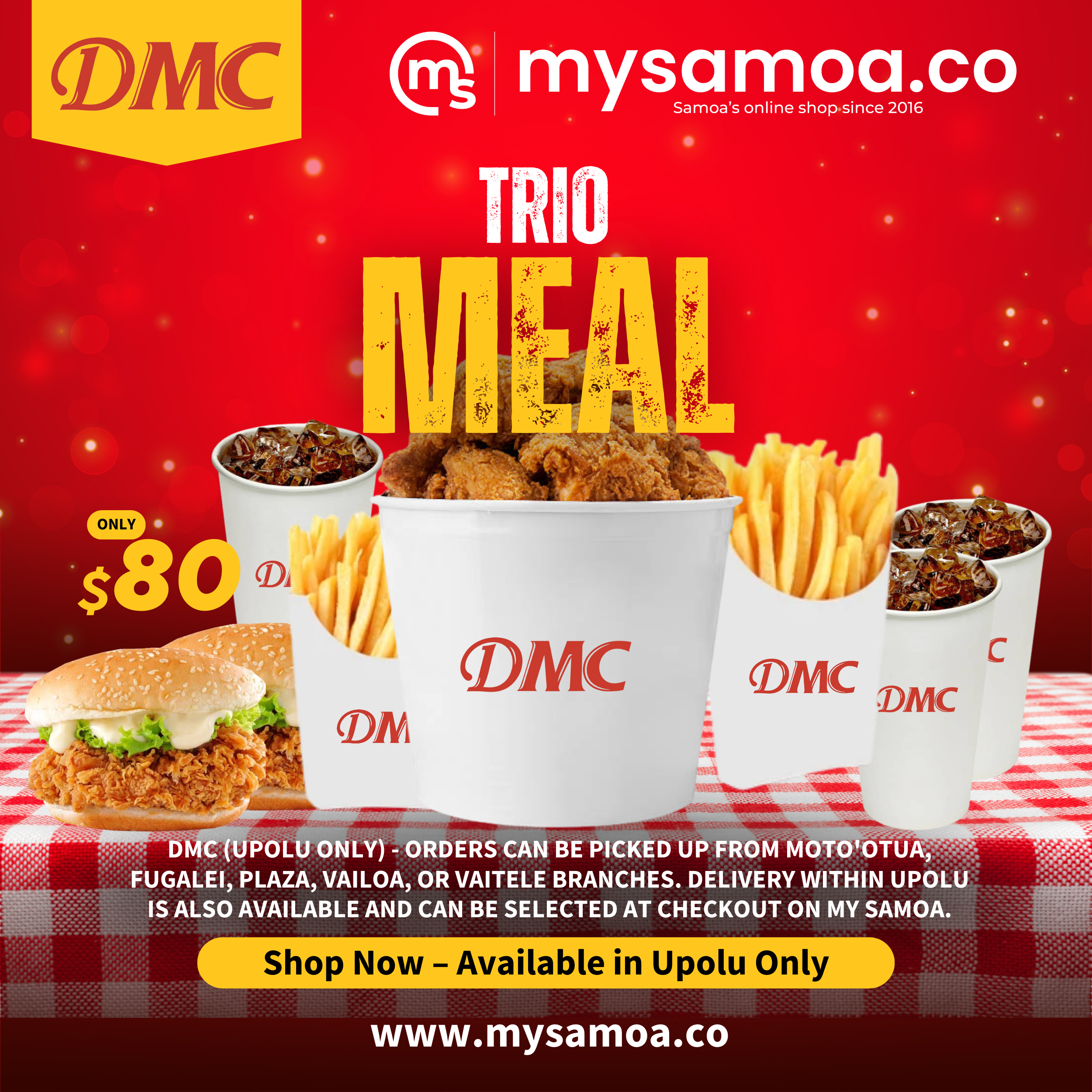 Trio Meal