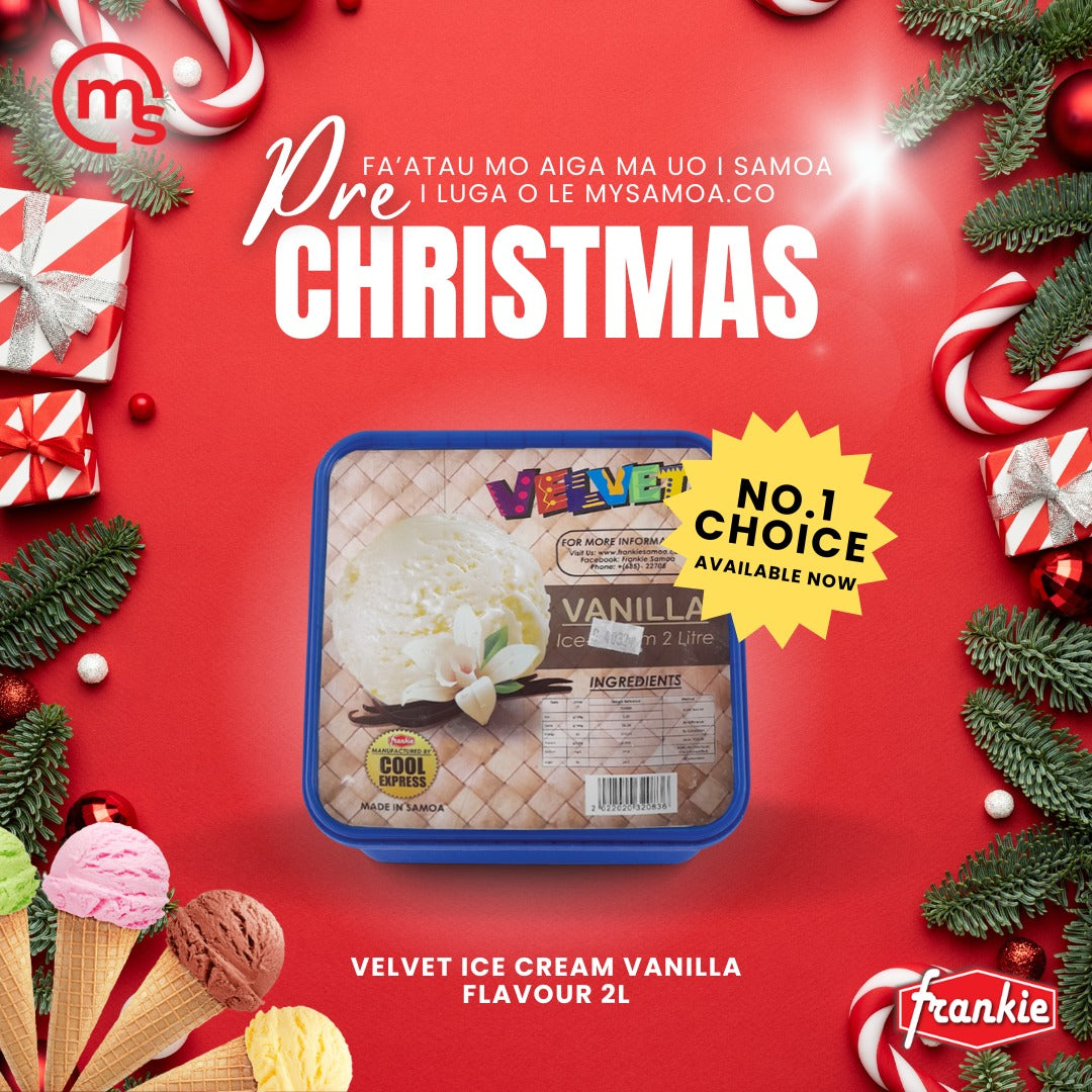 Velvet Ice Cream 2ltr [Flavor by Choice]