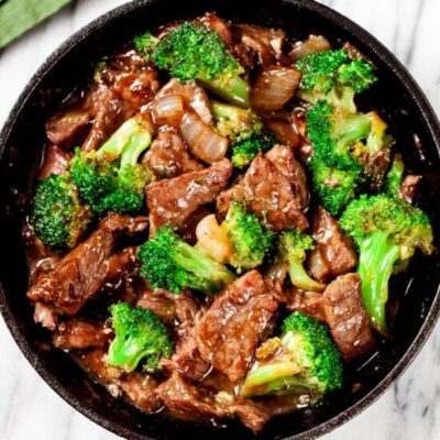 Beef with brocoli