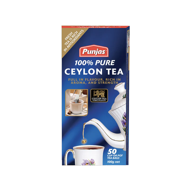 Punjas Ceylon Tea Bag 50*2G