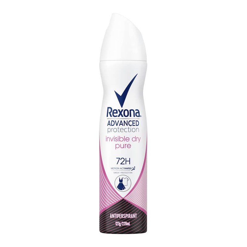 Rexona 200mls Wmn Spray Invisible Pure