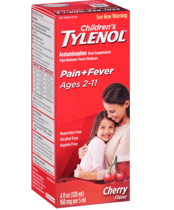 Children's Tylenol Pain + Fever Age 2-11years