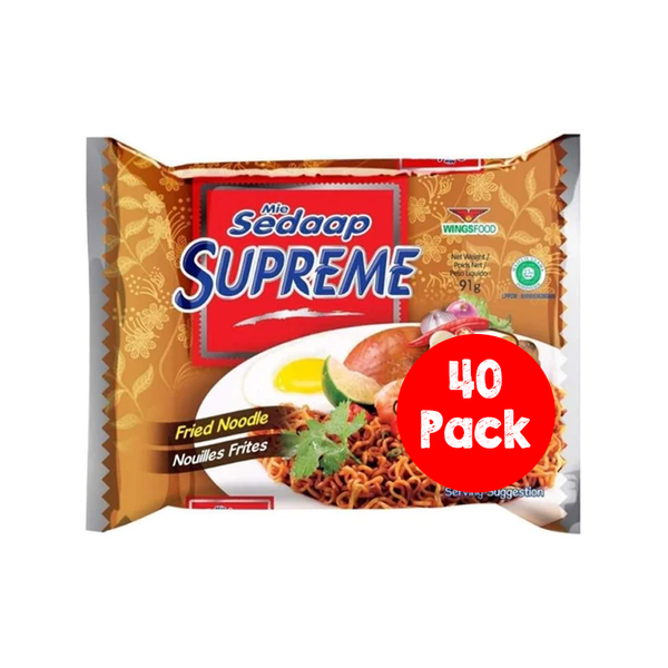 Sedaap Supreme Fried Noodle 91G/90Gx40