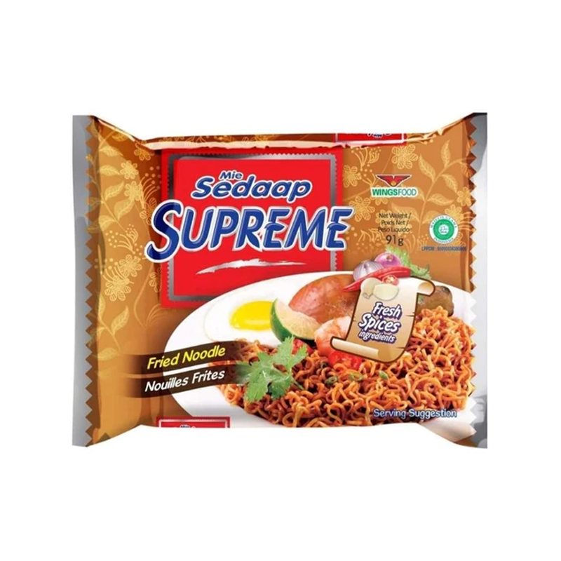 Sedaap Supreme Fried Noodle 91G/90G