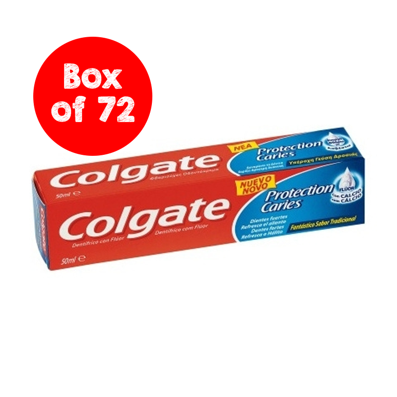 Colgate Toothpaste 50Mlsx72 Reg/Amino 74G/75G